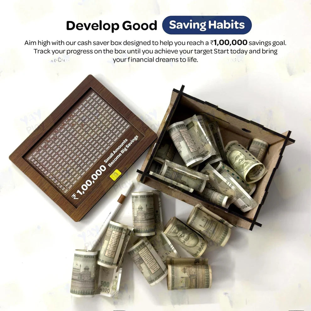 Savings Challenge Piggy Bank (Original)